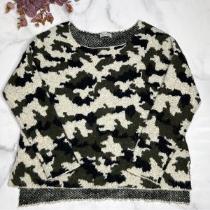 Evereve Jamison Camo Sweater